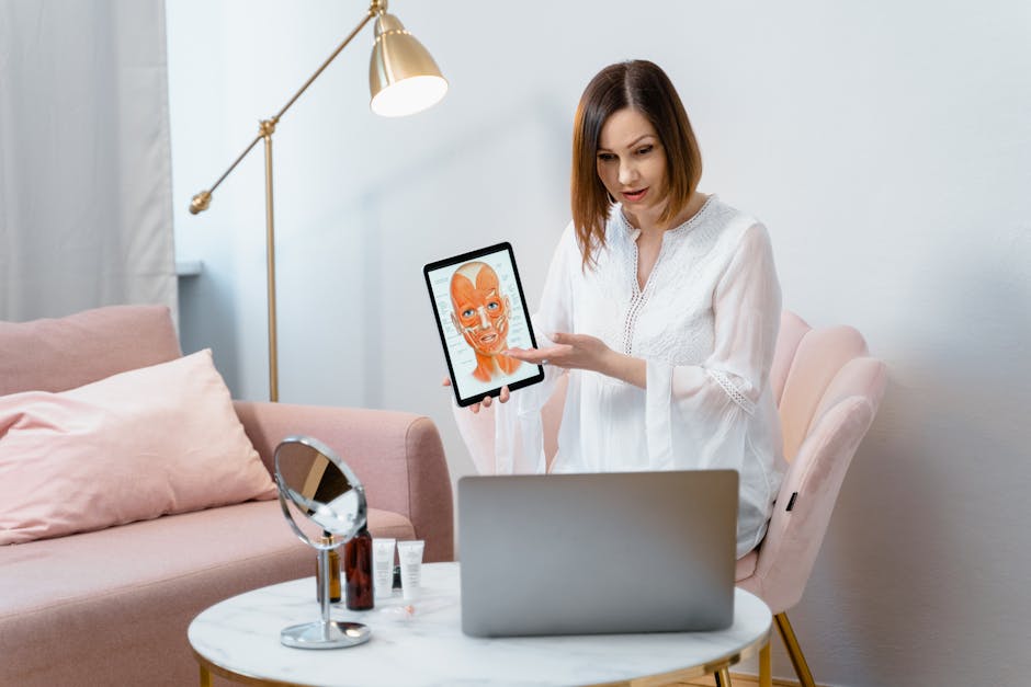 Salon technology and tablet setup