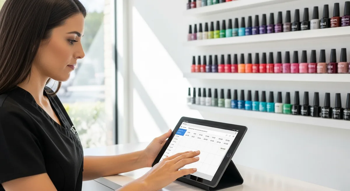 Nail salon POS
