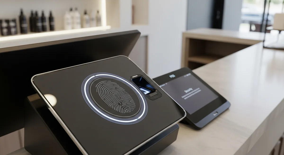 Salon fingerprint security